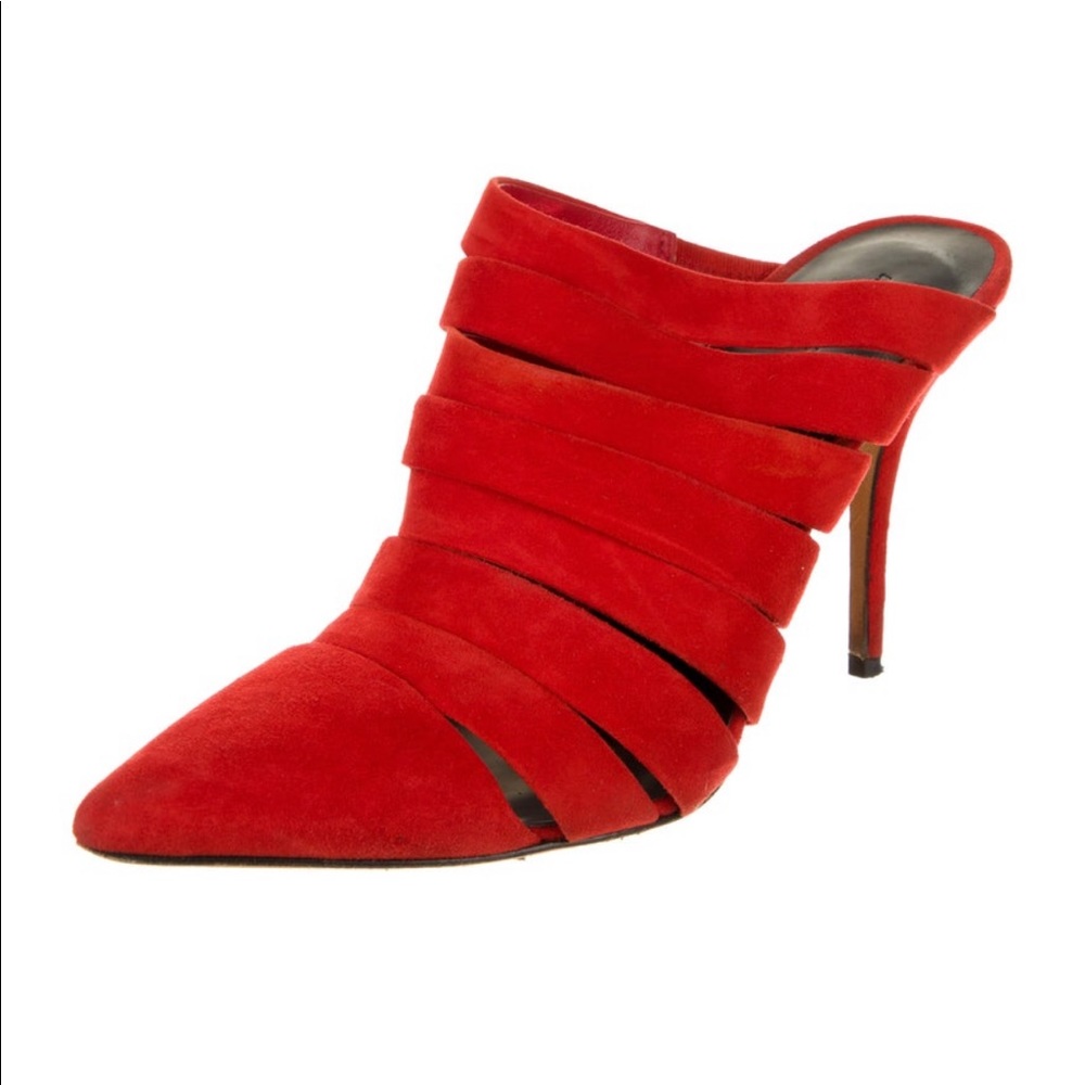 Alexander Wang Multi-strap Leather Mules